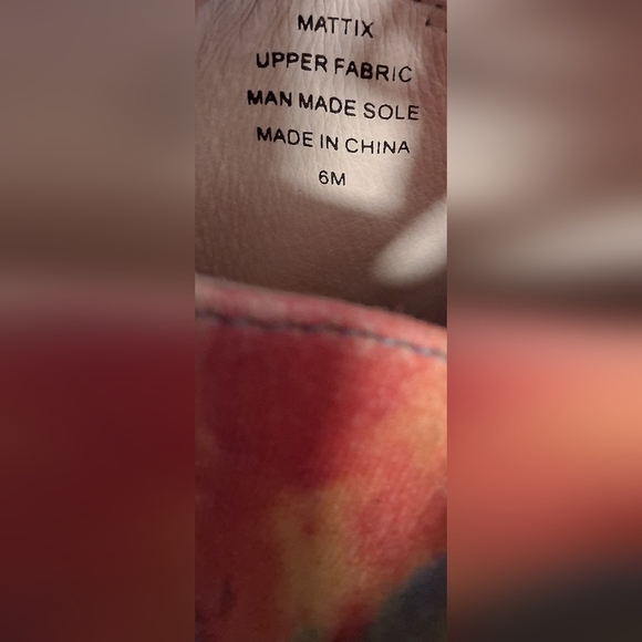 EUC Y2K Jeffrey Campbell Mattix TyeDye Retro Peep Toe Platform Heel Shoe SZ 6M - Picture 8 of 8